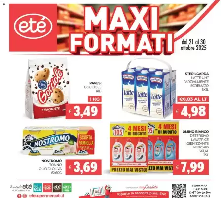 Volantino Eté (valido fino al 30-10)