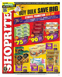 Shoprite catalogue Page 1