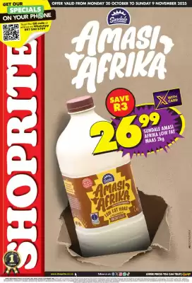 Shoprite catalogue (valid until 9-11)