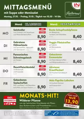 Interspar Restaurant Flugblatt (gültig bis 31-10)