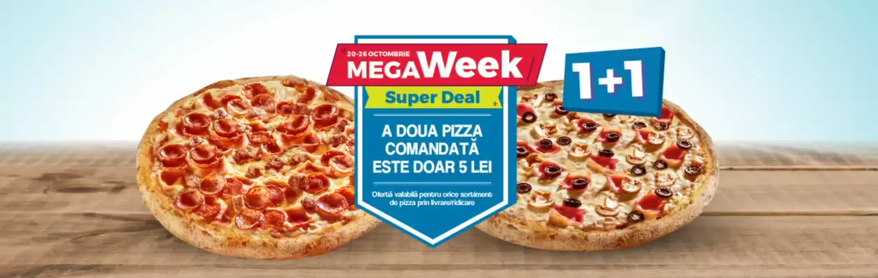 Catalog Domino's Pizza (valid până la 26-10)