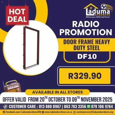 Laduma Hardware catalogue catalogue (valid until 9-11)