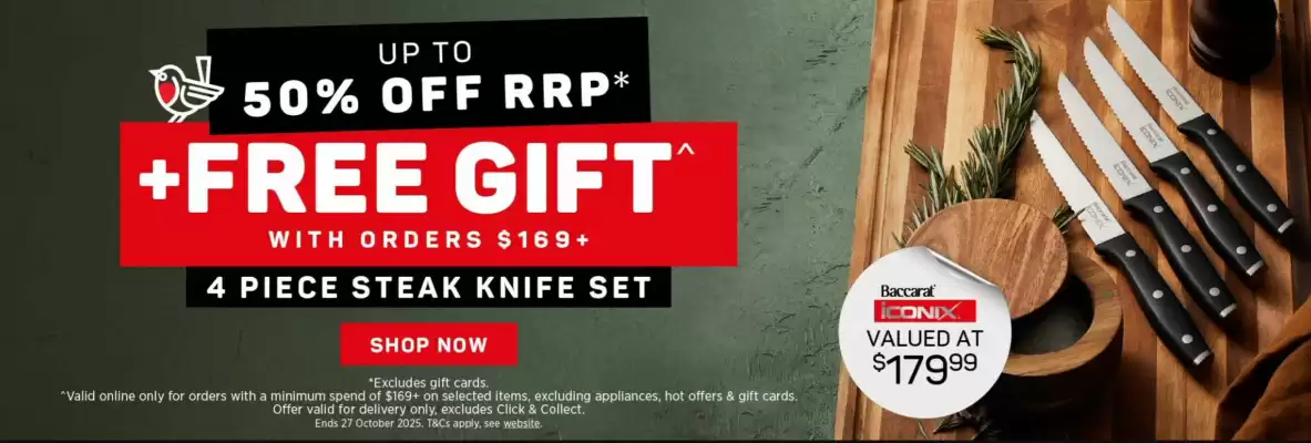 Robins Kitchen catalogue (valid until 27-10)