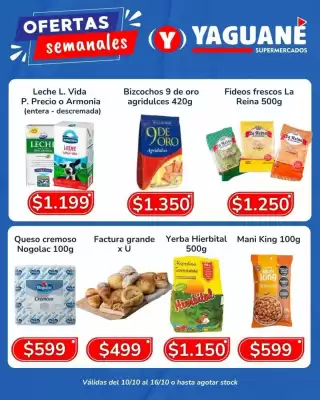 Catálogo Yaguane Supermercados (válido hasta 3-11)