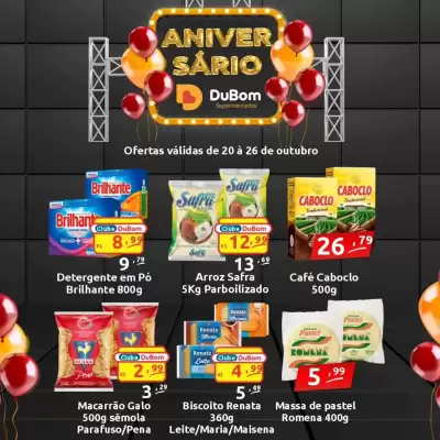 Catálogo Dubom Supermercados (válido até 26-10)