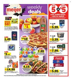 Meijer weekly ad week 43 Page 1