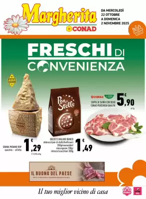 Volantino Conad Margherita (valido fino al 2-11)