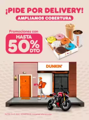Catálogo Dunkin Donuts (válido hasta 31-10)