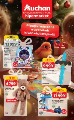 Auchan akciós újság (érvényes eddig: 26-11)