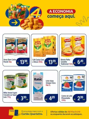 Catálogo Quartetto Supermercados (válido até 21-10)