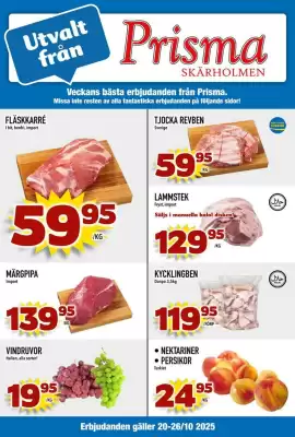 Prisma Mat reklamblad (giltig till och med 25-10)