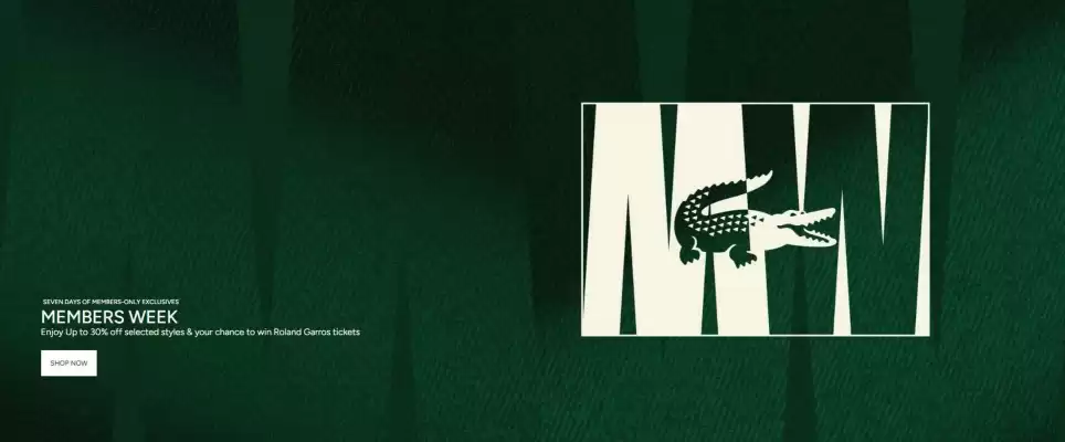 Catalog Lacoste (valid până la 2-11)
