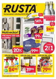 Rusta reklamblad vecka 43 Sida 1