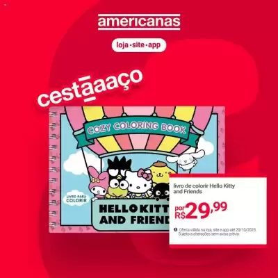 Encarte Lojas Americanas (válido até 20-10)