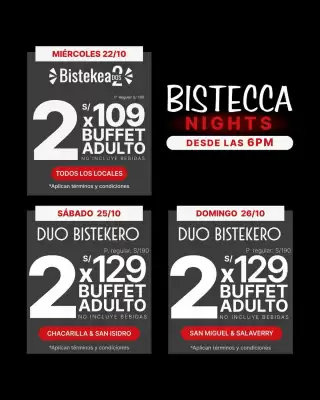 Catálogo La Bistecca (válido hasta 26-10)
