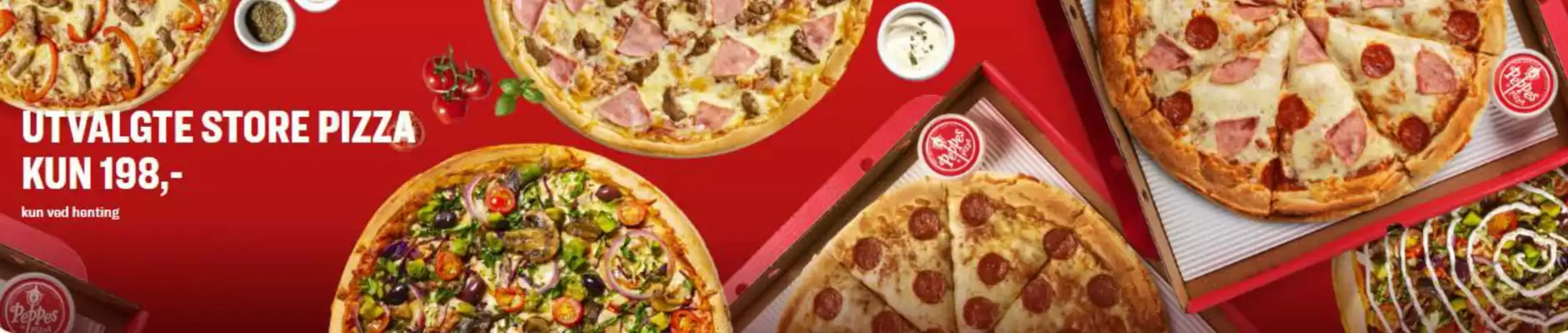Peppes Pizza kundeavis (gyldig til 26-10)