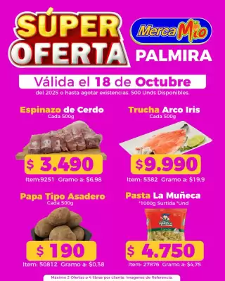 Catálogo Mercamio (válido hasta 3-11)