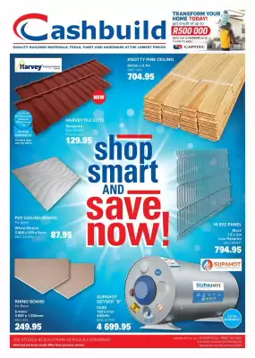 Cashbuild catalogue (valid until 3-11)