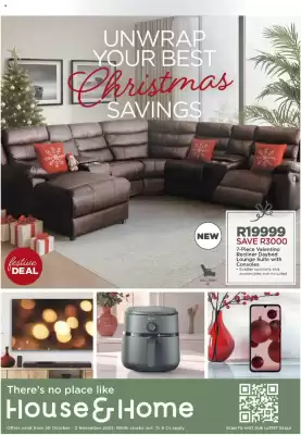 House & Home catalogue (valid until 2-11)