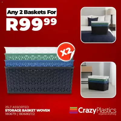 Crazy Plastics catalogue (valid until 26-10)