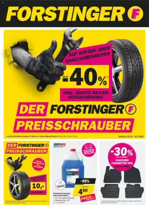 Forstinger Flugblatt (gültig bis 8-11)