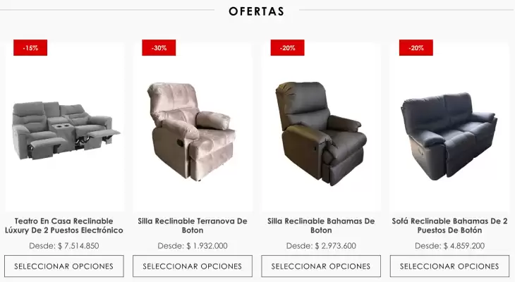 Catálogo Reclinomatic (válido hasta 26-10)