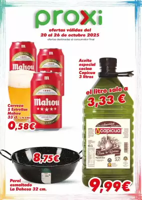 Folleto Proxi (válido hasta el 26-10)
