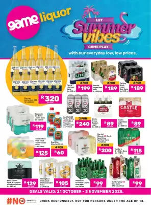 Game catalogue (valid until 3-11)