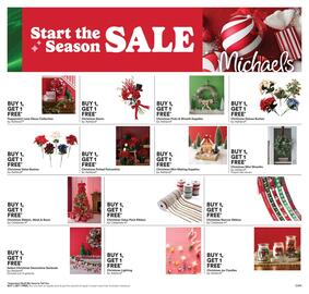 Michaels flyer week 42 Page 1