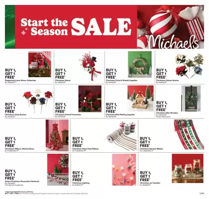 Michaels flyer (valid until 23-10)