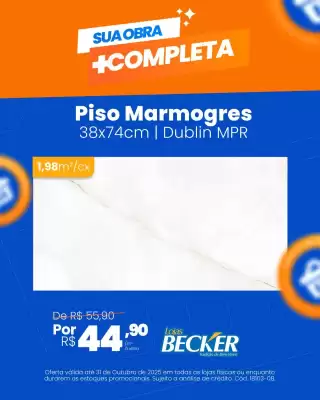 Folheto Lojas Becker (válido até 31-10)