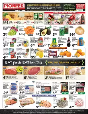 Pioneer Supermarkets weekly ad (valid until 26-10)