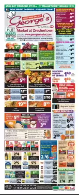 George's Market weekly ad (valid until 23-10)