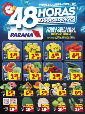 Folheto Supermercado Paraná (válido até 22-10)