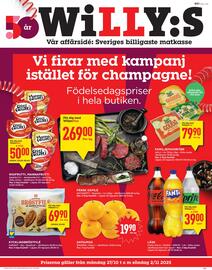 Willys reklamblad vecka 44 Sida 1