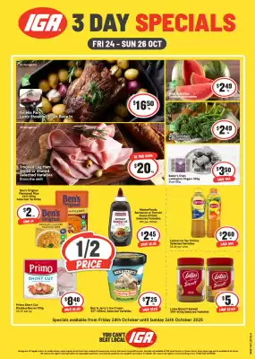 IGA catalogue