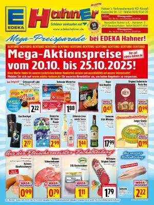 EDEKA Hahner Prospekt (gültig bis 25-10)