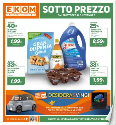 Volantino Ekom (valido fino al 3-11)
