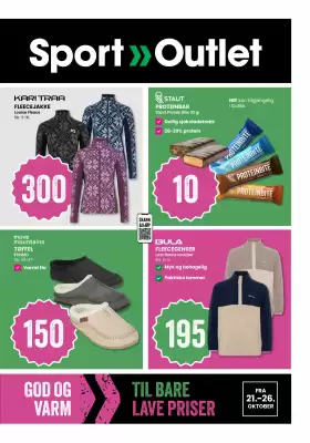Sport Outlet kundeavis (gyldig til 26-10)