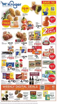 Kroger weekly ad (valid until 28-10)
