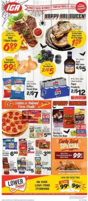 IGA weekly ad (valid until 28-10)