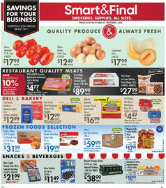 Smart & Final weekly ad Page 1