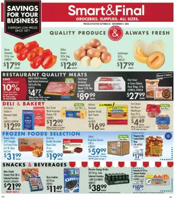 Smart & Final weekly ad
