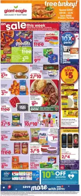 Giant Eagle weekly ad (valid until 28-10)