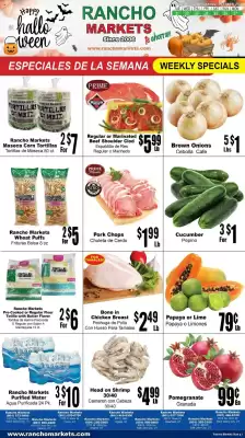 Rancho Markets weekly ad (valid until 27-10)