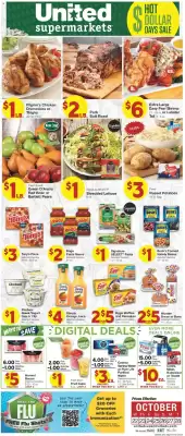 United Supermarkets weekly ad (valid until 28-10)