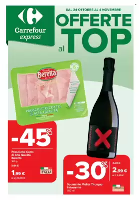 Volantino Carrefour Express (valido fino al 4-11)