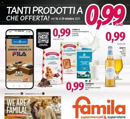 Volantino Famila (valido fino al 29-10)