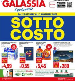 Volantino Galassia Pagina 1