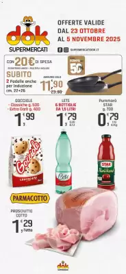 Volantino Supermercati Dok (valido fino al 5-11)